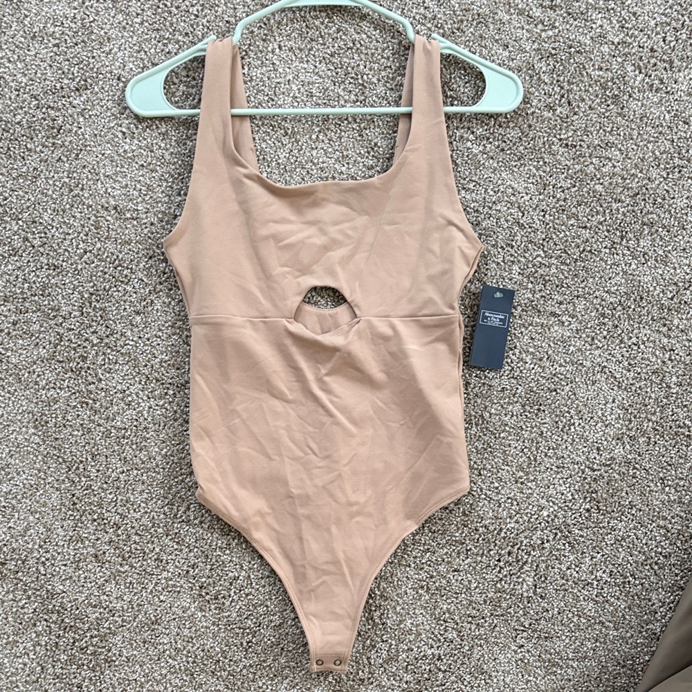 Abercrombie & Fitch Tan Bodysuit